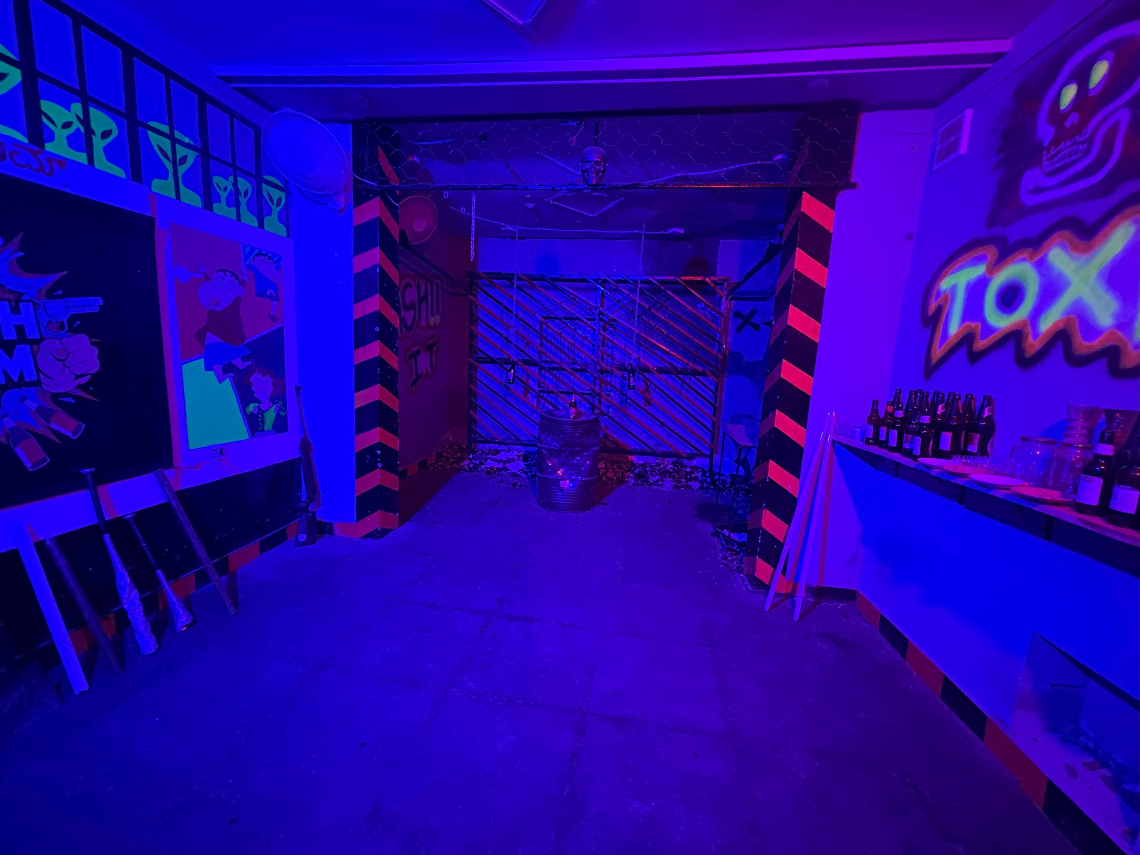 The aftermath of a smash session